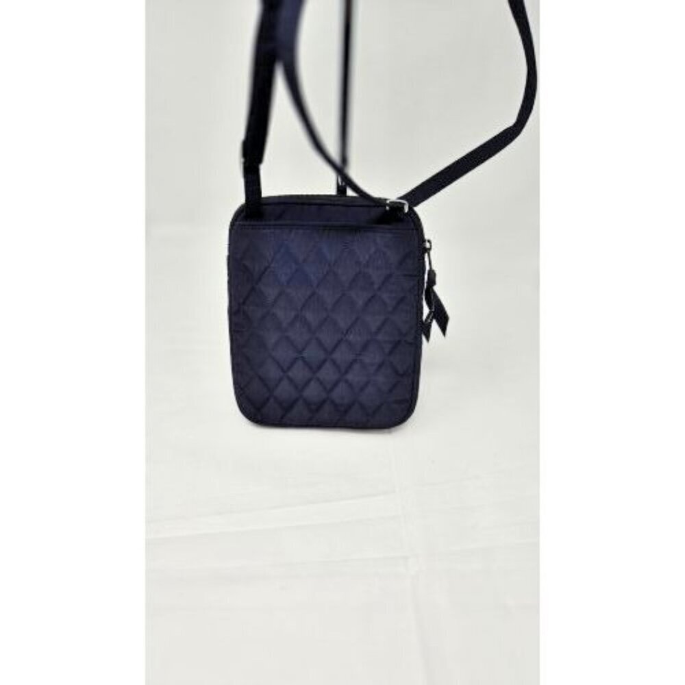 Vera Bradley Mini Hipster in Classic Navy 8" x 6.5" - Picture 12 of 12